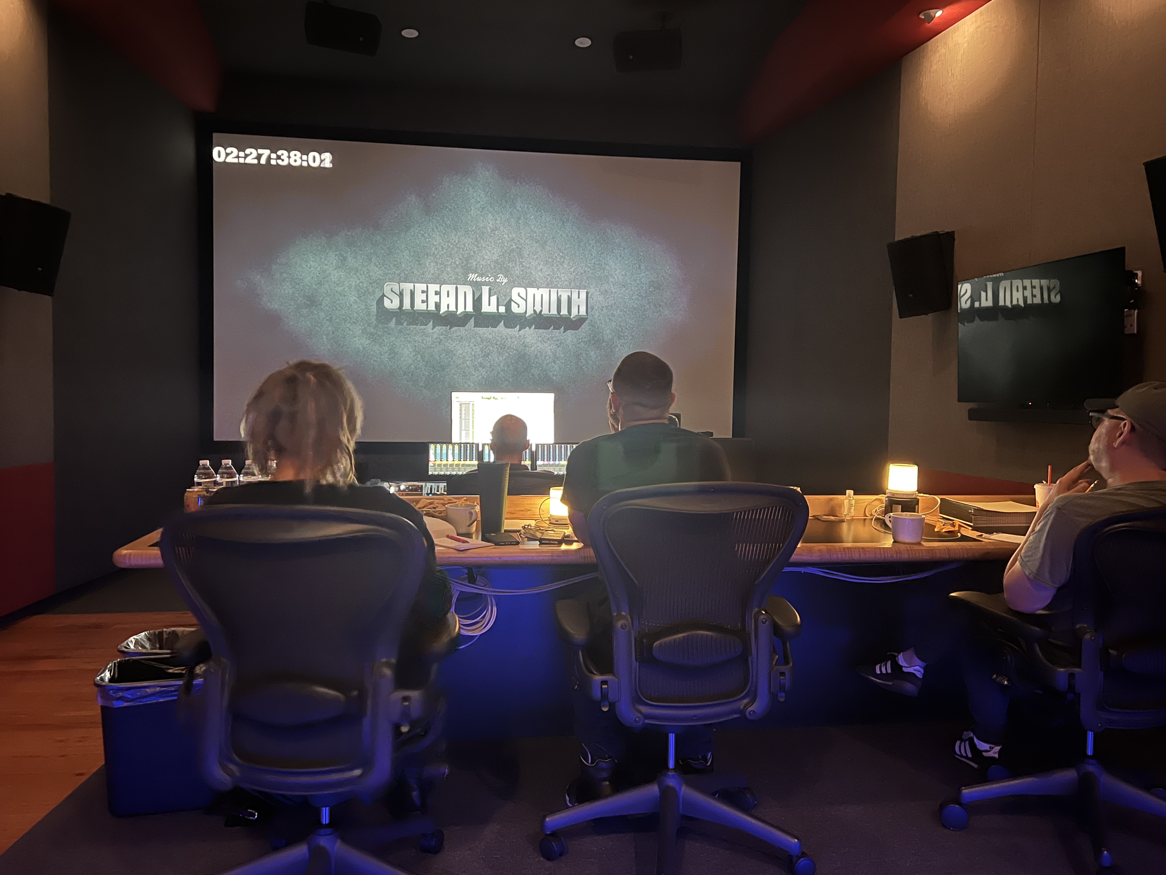 Smith on the Dubstage Mixing Session for Batman: The Doom that Came to Gotham